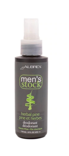 Aubrey Men's Stock Deodorant Herbal Pine -- 4 fl oz