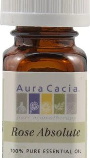 Aura Cacia 100% Pure Essential Oil Rose Absolute -- 0.125 fl oz