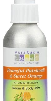 Aura Cacia Aromatherapy Mist Patchouli & Sweet Orange -- 4 fl oz