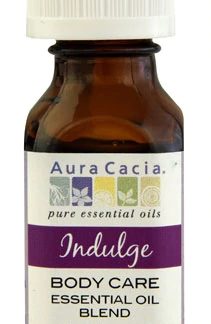 Aura Cacia Body Care Essential Oil Blend Indulge -- 0.5 fl oz
