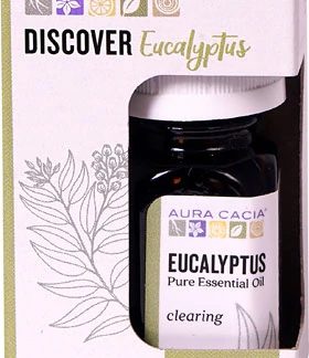 Aura Cacia Discover Eucalyptus Pure Essential Oil -- 0.25 fl oz