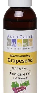 Aura Cacia Natural Skin Care Oil Grapeseed -- 4 fl oz