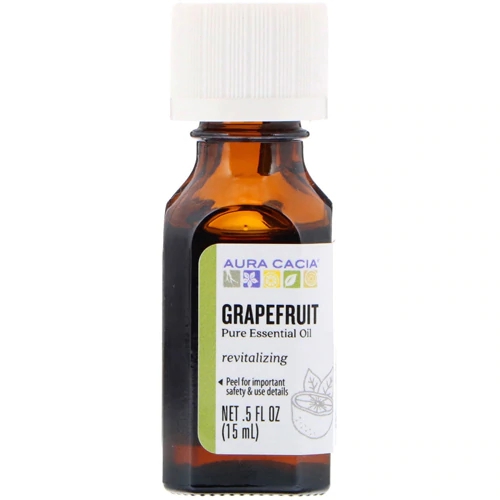 Aura Cacia Pure Essential Oil Grapefruit -- 0.5 fl oz