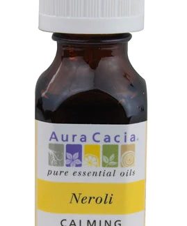 Aura Cacia Pure Essential Oil Neroli in Jojoba Oil -- 0.5 fl oz