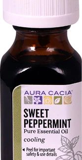 Aura Cacia Pure Essential Oil Sweet Peppermint -- 0.5 fl oz