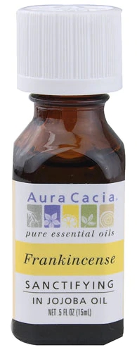 Aura Cacia Pure Essential Oils Frankincense In Jojoba Oil -- 0.5 fl oz