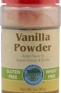 Authentic Foods Vanilla Powder -- 3 oz