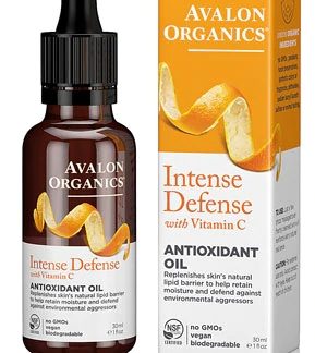 Avalon Organics Intense Defense Antioxidant Oil with Vitamin C -- 1 fl oz