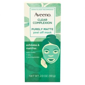 Aveeno Clear Complexion Purely Matte Peel Off Mask -- 2 oz