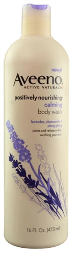 Aveeno Positively Nourishing™ Calming Body Wash Lavender, Chamomile + Ylang-Ylang -- 16 fl oz
