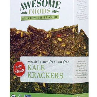 Awesome Foods Organic Raw Kale Krackers Gluten Free -- 3.8 oz