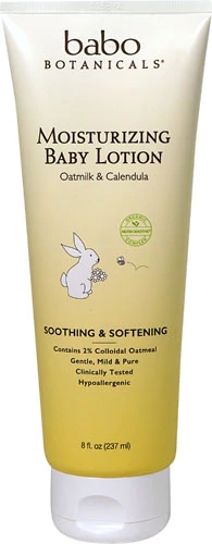 Babo Botanicals Oatmilk & Calendula Moisturizing Baby Lotion -- 8 fl oz