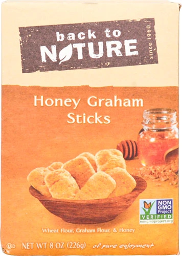 Back To Nature Honey Graham Sticks -- 8 oz
