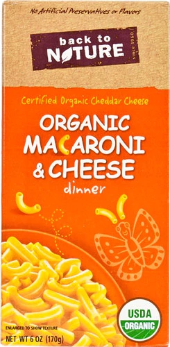 Back To Nature Organic Macaroni and Cheese Dinner -- 6 oz