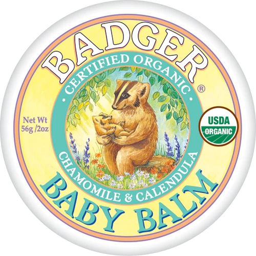 Badger Organic Baby Balm Chamomile and Calendula -- 2 oz