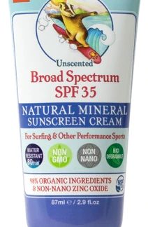 Badger Sport Sunscreen Unscented Broad Spectum SPF 35 -- 2.9 fl oz