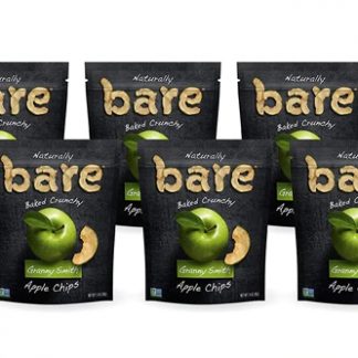 Bare Baked Crunchy Apples Chips Granny Smith -- 3.2 oz Each / Pack of 6