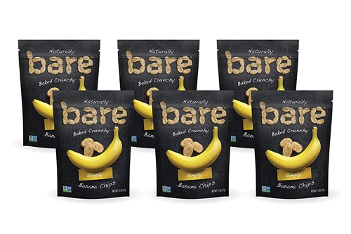 Bare Baked Crunchy Chips Simply Bananas -- 2.7 oz
