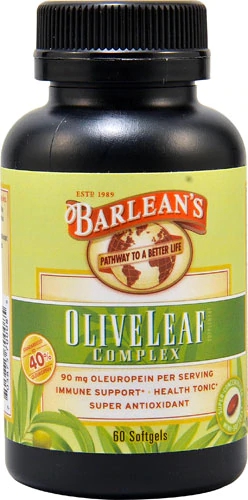 Barlean's Olive Leaf Complex -- 60 Softgels