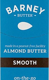 Barney Butter Almond Butter Snack Packs Smooth -- 6 Packets