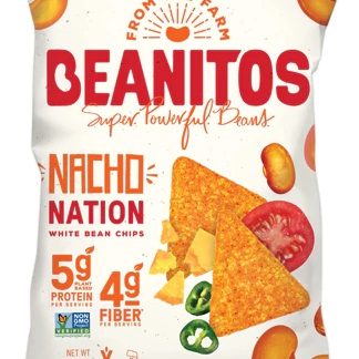 Beanitos White Bean Chips Nacho Cheese -- 4.5 oz