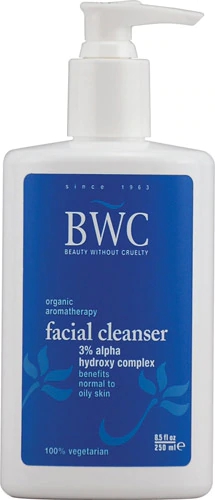 Beauty Without Cruelty Organic Aromatherapy Facial Cleanser Alpha Hydroxy Complex -- 8.5 fl oz