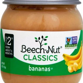 Beech-Nut Classics Jar Stage 2 Bananas -- 4 oz Each / Pack of 10