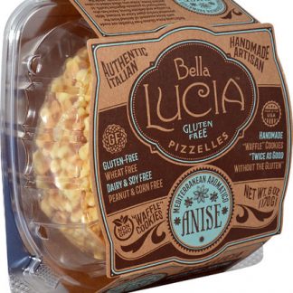 Bella Lucia Pizzelles Waffle Cookie Gluten Free Anise -- 6 oz