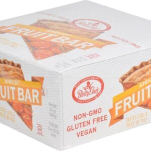 Betty Lou's Gluten Free Fruit Bars Apricot -- 12 Bars
