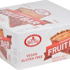 Betty Lou's Gluten Free Fruit Bars Strawberry -- 12 Bars