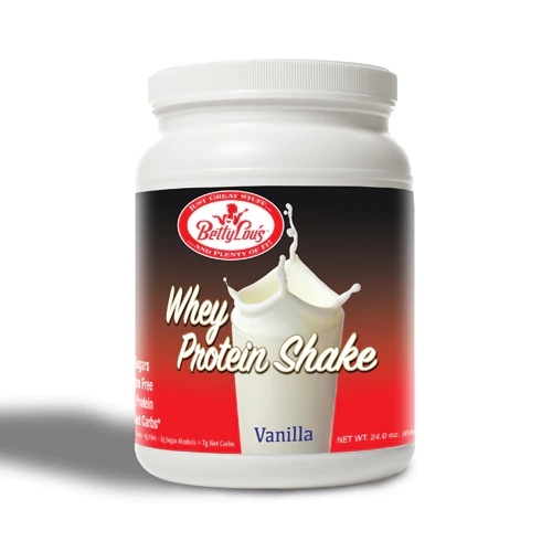 Betty Lou's Whey Protein Shake Vanilla -- 24 oz