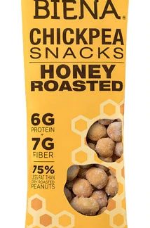 Biena Chickpea Snacks Honey Roasted -- 10 Pack