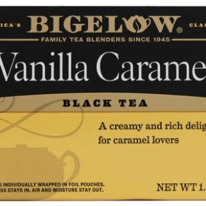 Bigelow Tea Black Tea Vanilla Caramel -- 20 Tea Bags