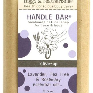 Biggs & Featherbelle Handle Bar® Handmade Natural Soap Lavender Tea Tree & Neem Oil -- 3.5 oz
