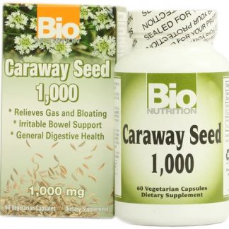 Bio Nutrition Caraway Seed 1 000 mg -- 1000 mg - 60 Vegetarian Capsules