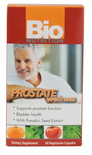 Bio Nutrition Prostate Wellness -- 60 Vegetarian Capsules