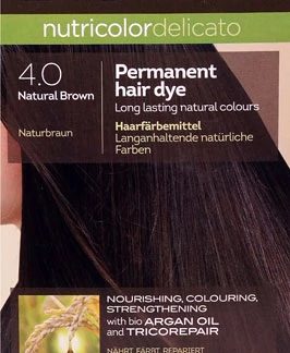 BioKap Nutricolor Delicato Permanent Hair Dye 4.0 Natural Brown -- 4.67 fl oz