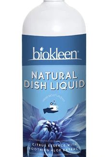Biokleen Hand Moisturizing Natural Dish Liquid -- 32 fl oz