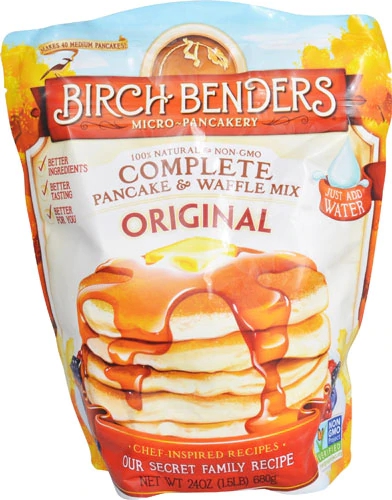 Birch Benders Complete Pancake & Waffle Mix Original -- 24 oz