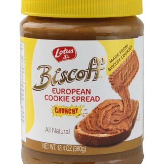 Biscoff European Cookie Butter Crunchy -- 13.4 oz