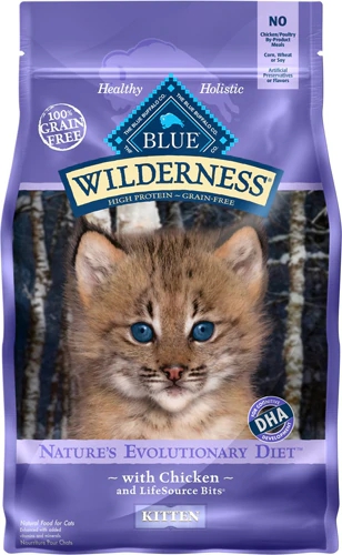 Blue Buffalo Wilderness Kitten Chicken -- 4 lb