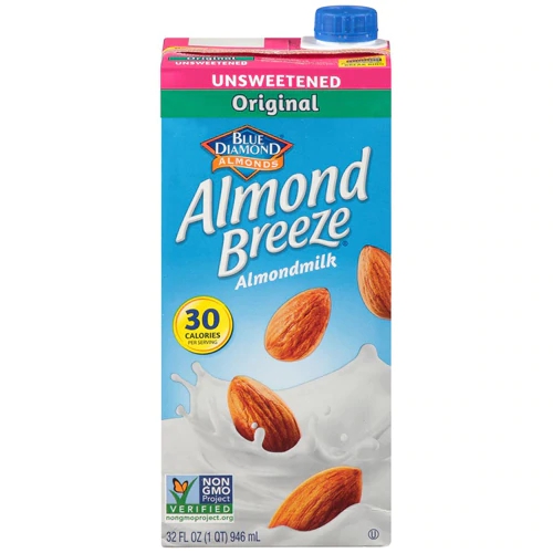 Blue Diamond Almond Breeze® Almondmilk Unsweetened Original -- 32 fl oz