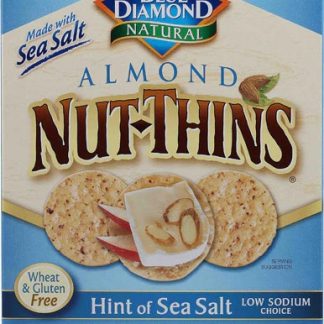 Blue Diamond Almond Nut-Thins® Nut & Rice Cracker Snacks Hint of Sea Salt -- 4.25 oz