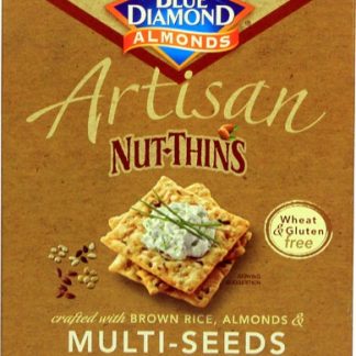 Blue Diamond Artisan Nut-Thins® Cracker Snacks Multi-Seeds -- 4.25 oz