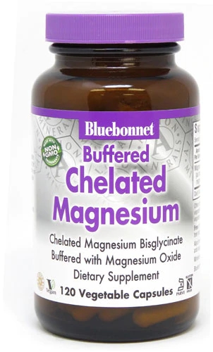 Bluebonnet Nutrition Albion® Buffered Chelated Magnesium -- 120 Vegetable Capsules