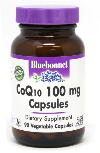 Bluebonnet Nutrition CoQ10 -- 100 mg - 90 Vcaps®