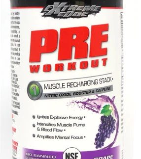 Bluebonnet Nutrition Extreme Edge® Pre Workout Vigorous Grape -- 1.32 lbs
