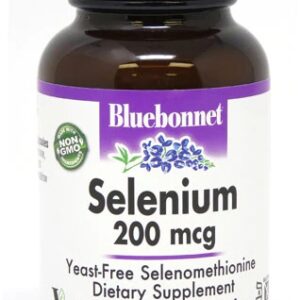 Bluebonnet Nutrition Selenium -- 200 mcg - 90 Vegetable Capsules