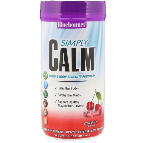 Bluebonnet Nutrition Simple Calm™ Powder Cherry -- 16 oz