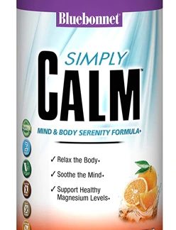 Bluebonnet Nutrition Simple Calm™ Powder Orange Citrus -- 16 oz